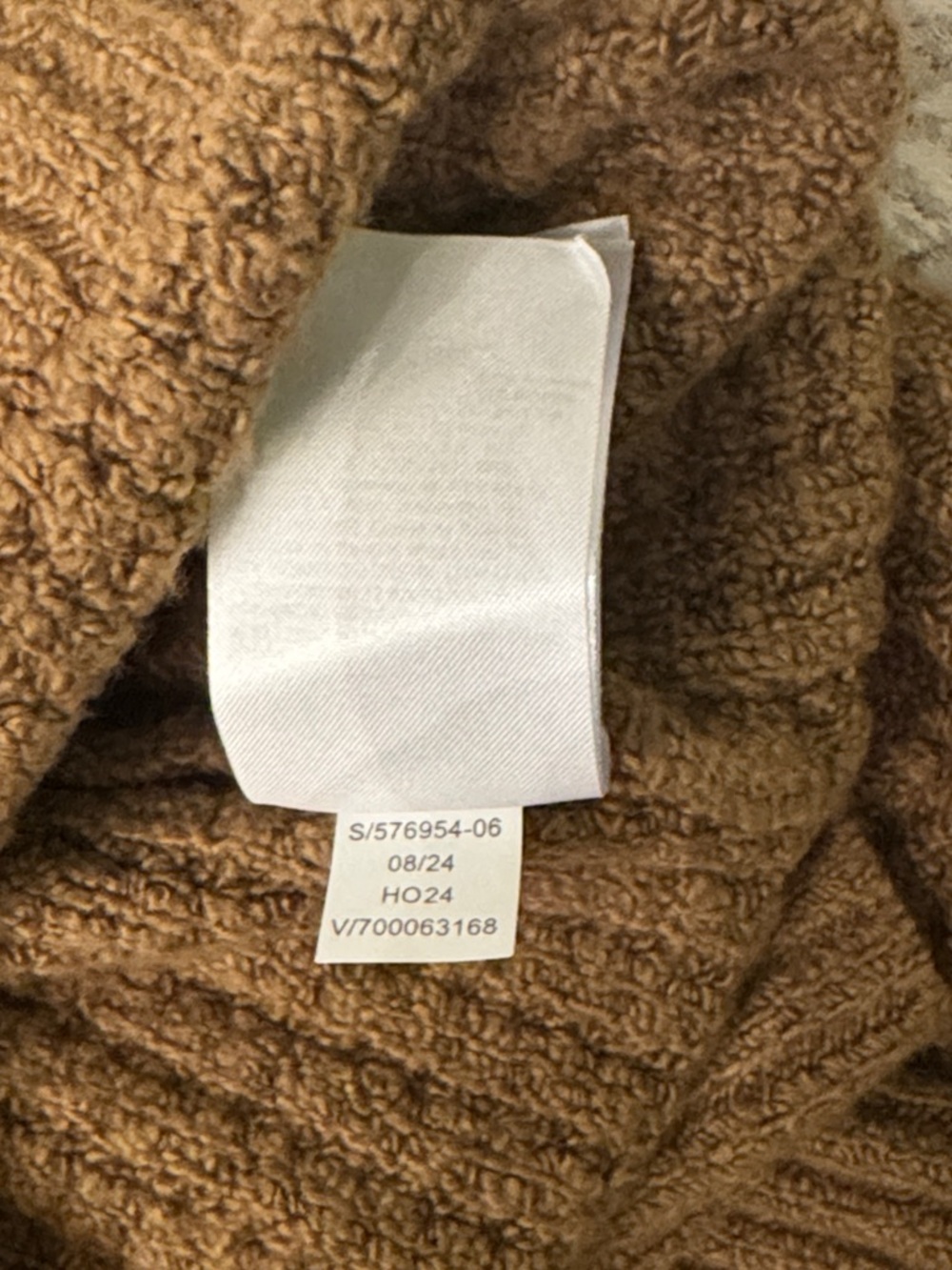 Banana Republic Men's RIBBED BOUCLÉ CREW-NECK SWEATER - M | Tree Moss Green - Picture 6 of 6